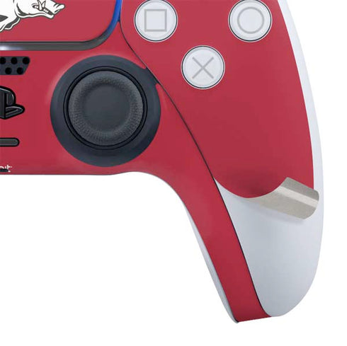 University of Arkansas-Fayetteville Razorbacks Logo PS5 Controller Skin